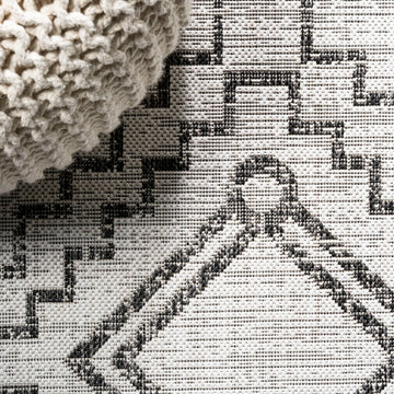 Marokko Diamond Tribal Medallion Indoor/outdoor Area Rug